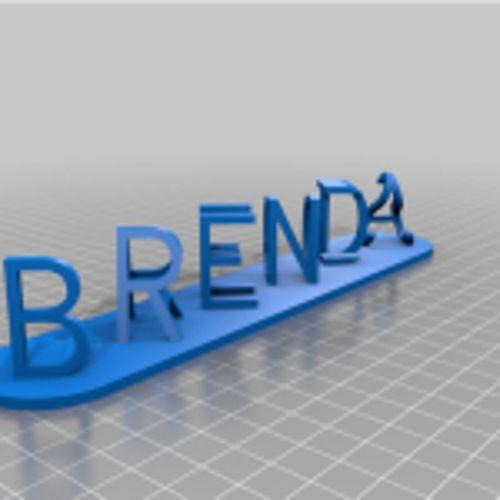 Brenda Landis 3D Baskı (Bu ürün Sadece Plastik parçadır - Almadan Önce Soru Sorabilirsiniz)