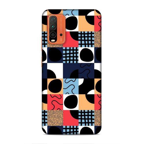Xiaomi Redmi 9T Uyumlu Kılıf Insomnia (38) Neo Hybrid Kılıf Geometri