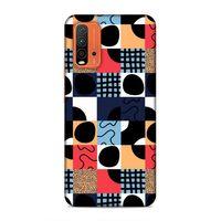 Xiaomi Redmi 9T Uyumlu Kılıf Insomnia (38) Neo Hybrid Kılıf Geometri