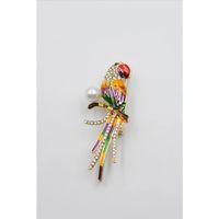 Papağan Broş - ÇOK RENKLİ