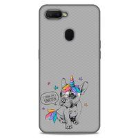 Animax Unicorn Dog Oppo Ax7 Kılıf Desenli Silikon