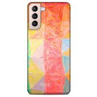 Lopard Samsung Galaxy S21 Plus Uyumlu Kılıf Pastel Renkler (26) Tpu Silikon Kılıf