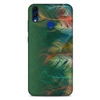 Huawei Honor 8C Kılıf Desenli Özel Seri Tüyler (31) TPU Kılıf