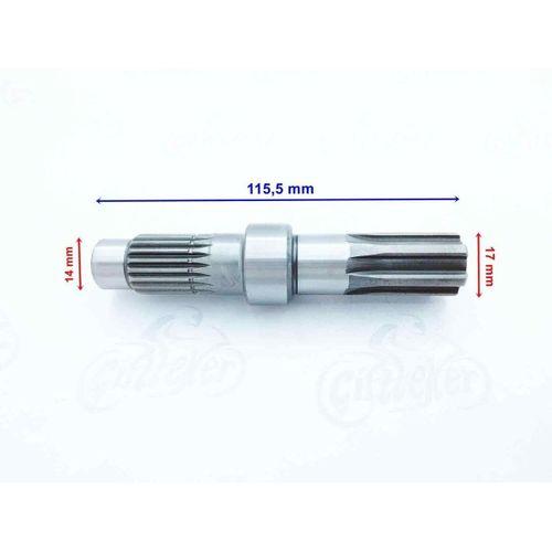 ATV Scooter Şanzıman Çıkış Mili Cg Uyumlu 115,5 Mm 6 Kanallı Öm