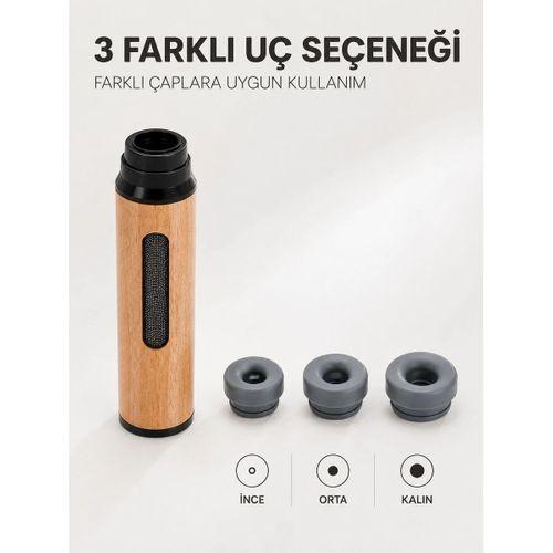 Taşınabilir Küllük İnce Orta Kalın 3 Farklı Uçlu Mini Küllük