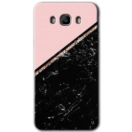 Samsung Galaxy J7 2016 Kılıf HD Desen Baskılı Arka Kapak - Yarım Mermer