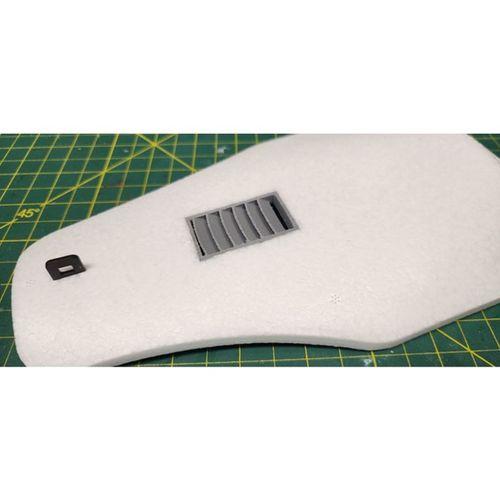 AtomRC Dolphin Arka Ventilasyon (Bu ürün Sadece Plastik parçadır - Almadan Önce Soru Sorabilirsiniz)