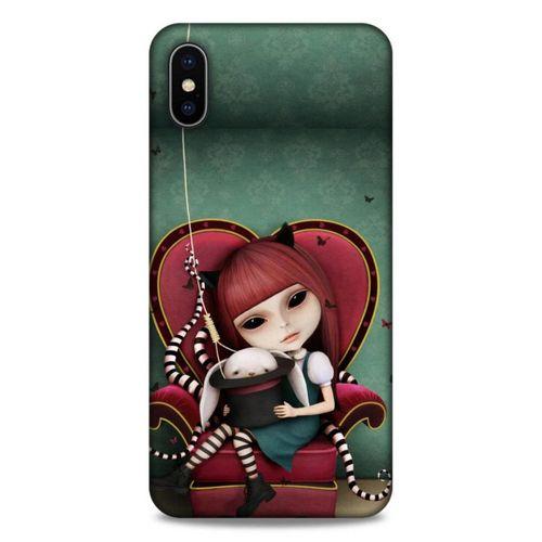 Lopard Apple iPhone XS Max Uyumlu Kılıf Manipülasyon ☻ (1) Kılıfı Baskılı