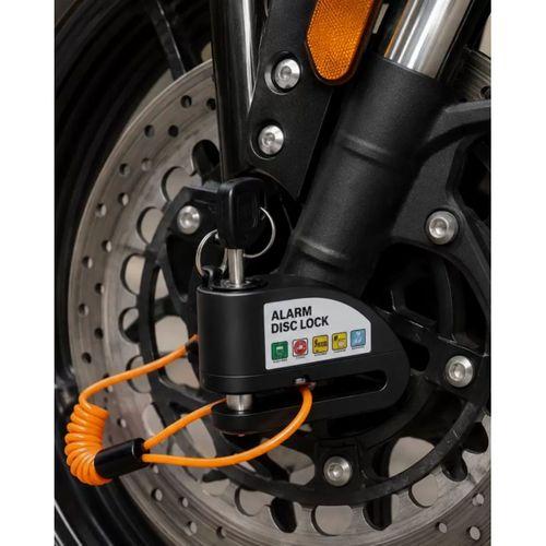 110 Db Alarmlı Disk Fren Kilidi Su Geçirmez Çelik Motosiklet Güvenlik Kilidi