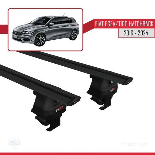 Fiat Egea / Tipo Hatchback 2016 ve Sonrası ile uyumlu ACE-4 Ara Atkı Tavan Barı SİYAH