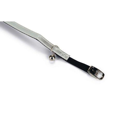 Beeztees Kedi Boyun Tasması, Fosforlu Beyaz, 20-29cm