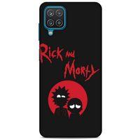 Samsung Galaxy A12 Uyumlu Kılıf Rick And Morty (17) Tasarım Kılıf Principal Gene