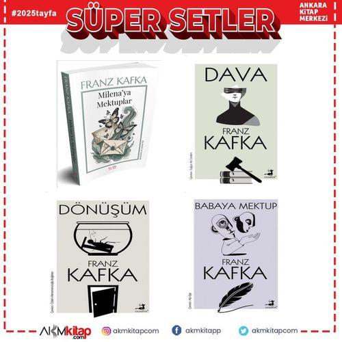 Franz Kafka 4 Kitap Seti