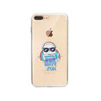 iPhone 7 Plus Have Fun Desenli Premium Şeffaf Silikon Kılıf