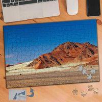Kızıl Taş Kayalıklar Tabiat Manzarası 240 Parça Puzzle Yapboz Tablo-291