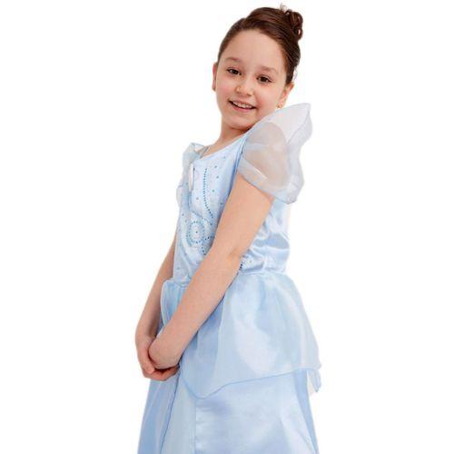 DISNEY ORJİNAL LİSANSLI PRENSES CİNDERELLA KOSTÜMÜ - SİNDİRELLA ELBİSESİ ÇOCUK KIYAFETİ