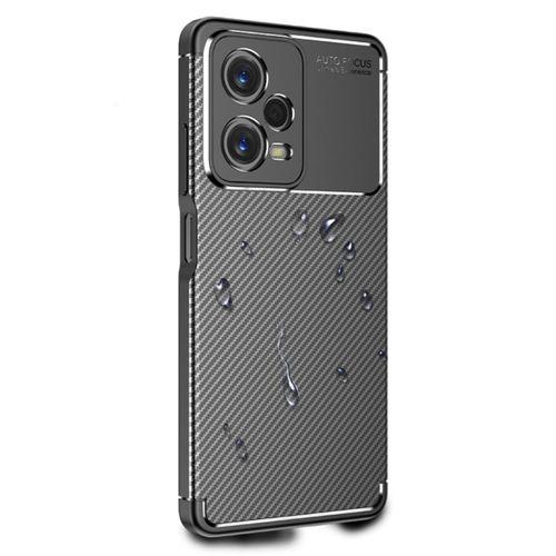 XD Xiaomi Redmi Note 12 Pro 5G Kılıf Focus Karbon Silikon - Siyah