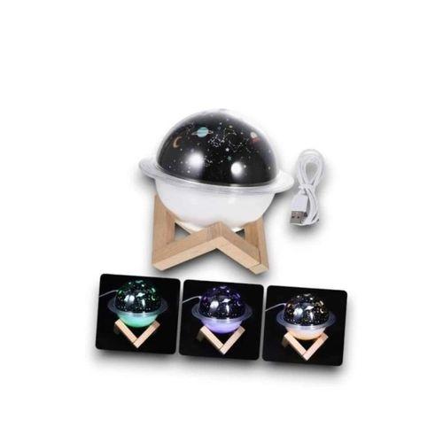 Hava Nemlendirici Led Işıklı Gece Lambası Yıldız Görünümlü Renk Değiştiren