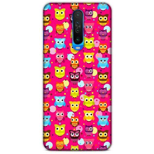 Baykuşlar (5) Desenli Silikon Kapak Telefon Kabı Xiaomi Redmi K30 5G Kılıf