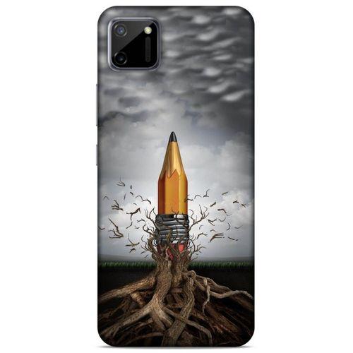 Lopard Oppo Realme C11 Uyumlu Kılıf Manipülasyon ☻ (50) Shockproof Kılıf Desenli