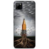 Lopard Oppo Realme C11 Uyumlu Kılıf Manipülasyon ☻ (50) Shockproof Kılıf Desenli