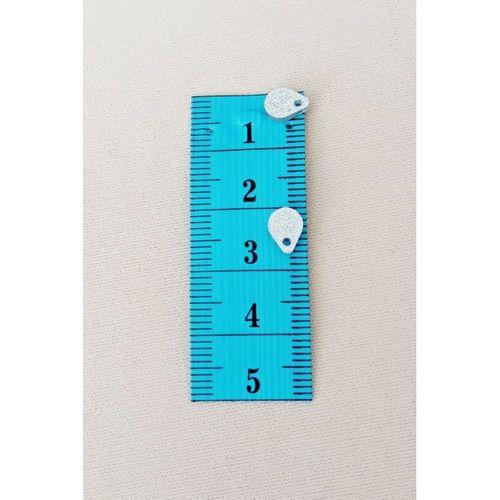 Oya Abiye Bileklik Kolye Pleksi Metalik Plastik Pul Gümüş Renk 8 gram 155 adet - BNC509