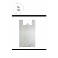 Beyaz Atlet Poşet Mini Boy 20x34 cm Takriben 2.350 Adet 10 Kg