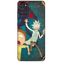 Samsung Galaxy A21s Uyumlu Kılıf Rick And Morty (27) Tasarımlı Kılıf Alternate-universe