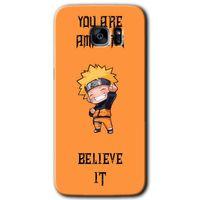 Samsung Galaxy S7 Edge HD Baskılı Kılıf + 9D Tam Ekran Koruyucu - Kendine İnan