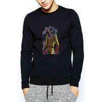 Anime One Punch Man Baskılı Siyah Erkek Sweatshirt