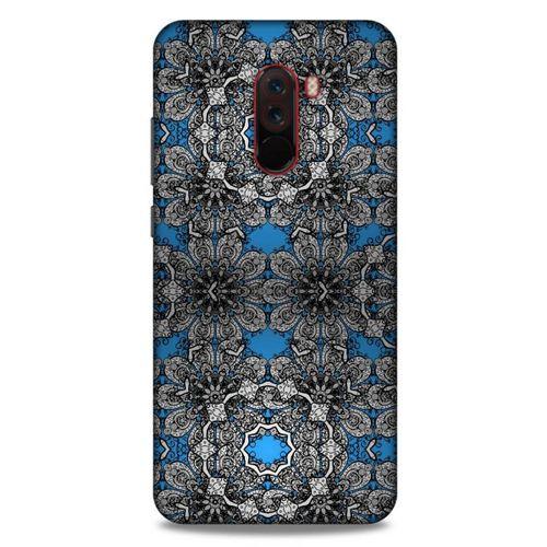 Xiaomi Pocophone F1 Uyumlu Kılıf Mavi Delisi (35) Fit Design Kılıf Bölgesel