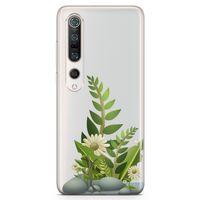 Xiaomi Mi 10 Pro Kılıf Tropik Papatyalar Arka Kapak Koruma Desenli Full Koruyucu