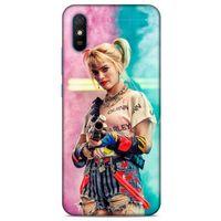 Xiaomi Redmi 9A Uyumlu Kılıf Harley Quinn (27) Tasarımlı Kılıf Kobalt mavisi