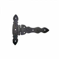 Antika Tarz Dekoratif Pirinç Kuyruklu Düğmeli Menteşe No2 - 138x167 Mm, Oksit