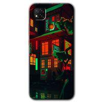 BeRa Aksesuar Xiaomi Redmi 9c Kılıf Baskılı Kapak - China Street +Tam Kaplayan Mat Seramik