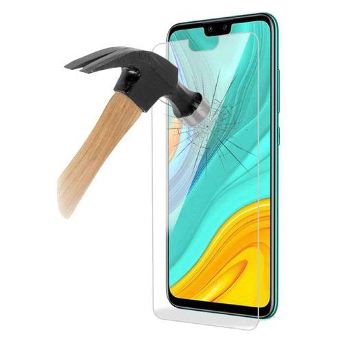 Oppo A54 Kılıf HD Desen Baskılı Arka Kapak + Temperli Cam - Wash Red Wall