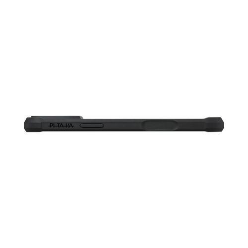 Apple iPhone 17 Pro Max Kılıf M-safe Şarj Özellikli Pitaka Aramid Pro Guard Serisi Black-Gray Karbon Kapak