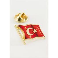 Türk Bayrağı Yaka Rozet