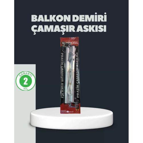 Balkon Demiri Çamaşır Askısı Kare Demirlere Uygun Dayanıklı Tasarım
