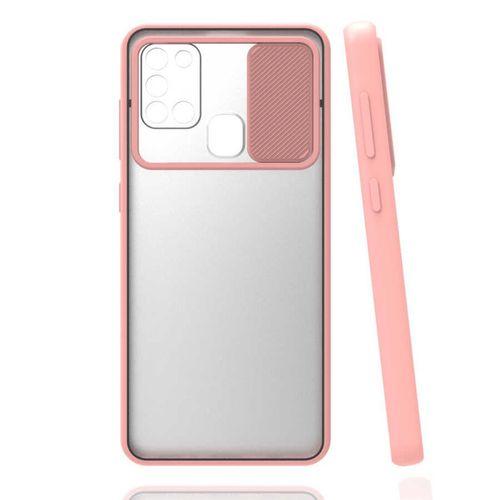 Lopard Samsung Galaxy M31 Uyumlu Kılıf Kamera Lens Korumalı Lensi Kapak