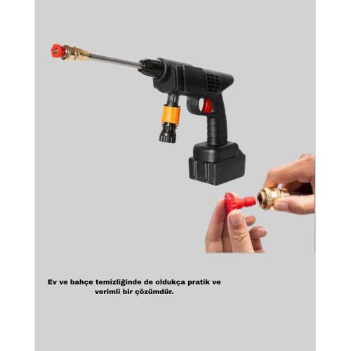 Taşınabilir Akülü Araba Yıkama Makinesi 1.7 Mpa Basınçlı Ve Ergonomik Tasarımlı