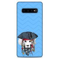 Animax Korsan Köpek Samsung Galaxy S10 Plus Kılıf Desenli Silikon