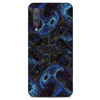 Xiaomi Mi 9 Uyumlu Kılıf Mavi Delisi (6) Silikon Kılıf Taş