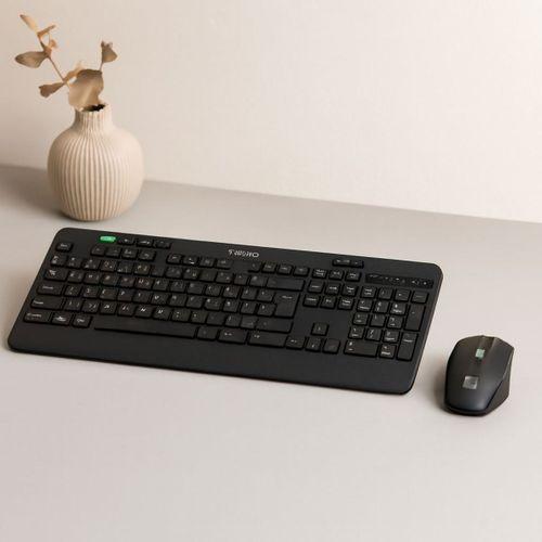 Kablosuz Klavye Mouse Seti (USB, Sessiz, Q Klavye)
