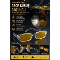 Zhltools Şefaf Gece Sürüş Gözlüğü