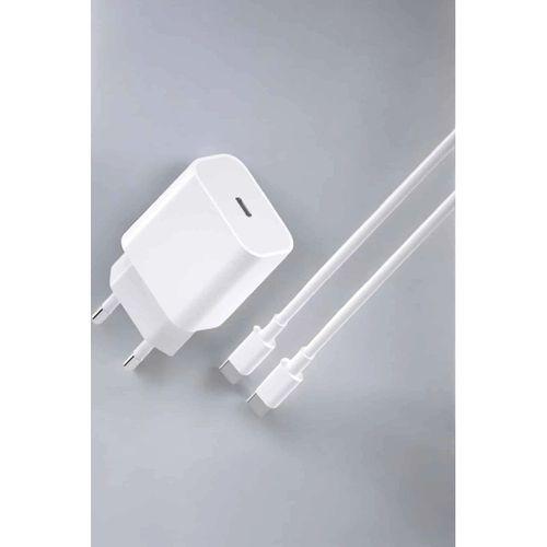 İos Uyumlu Type-c Girişli Hızlı Şarj 15/15 Pro Max Adaptör Ve Kablosu