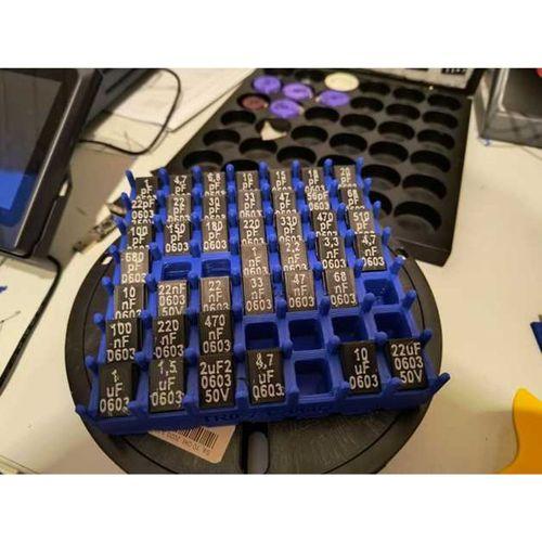 SMD Bileşen Depolama Sistemi Reel Kesilmiş Bant Tekli Çalışma Tepsisi (Bu ürün Sadece Plastik parçadır - Almadan Önce Soru Sorabilirsiniz)
