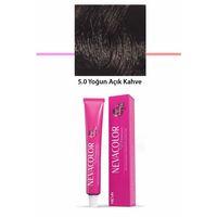 Premium 5.0 Yoğun Açık Kahve - Kalıcı Krem Saç Boyası 50 g Tüp