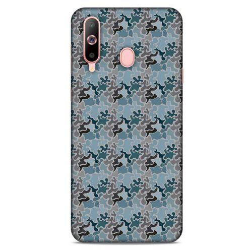 Kamuflaj 27 Samsung Galaxy A60 Kılıf Silikon Kapak