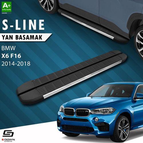 S-Dizayn Bmw X6 F16 S-Line Krom Yan Basamak 193 Cm 2014-2018 A+ Kalite